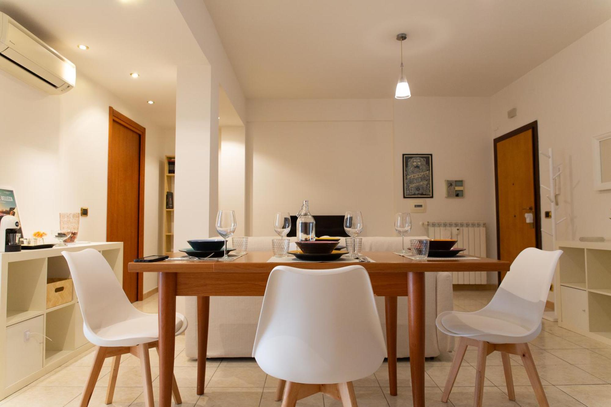 Apartamento Cinecitta - Metro A Giulio Agricola A-c *